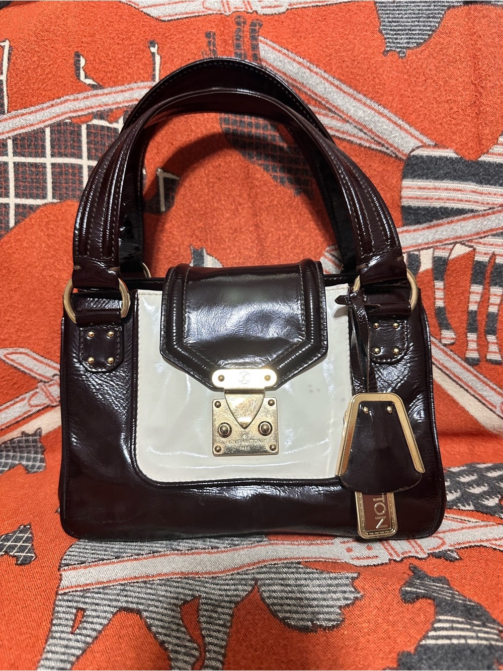 LOUIS VUITTON ❤️🌟CE0023 VINTAGE SAC BICOLORE CRUISE COLLECTION ⭐️